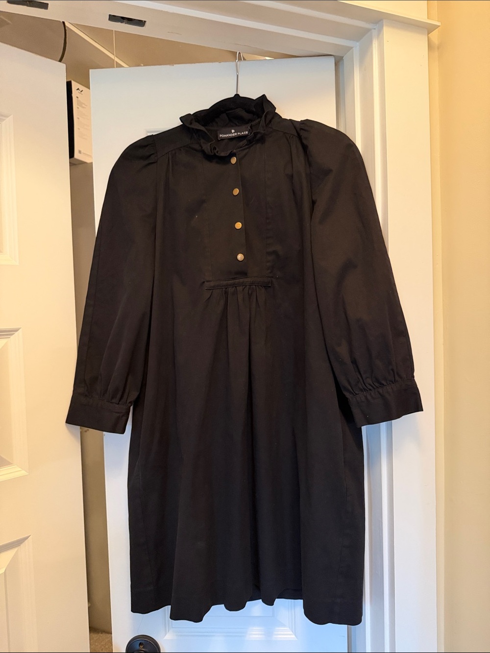 Tuckernuck Ruffle Collar Shift Dress